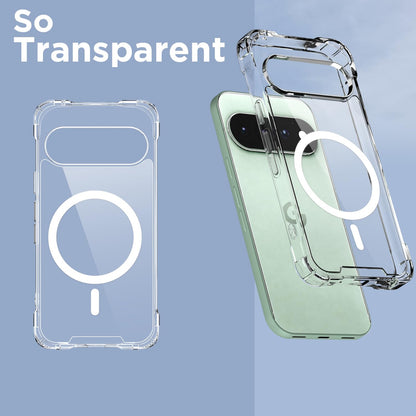 Transparent mag-safe phone cover for Google Pixel 11 Pro – Pikkme – photo 2