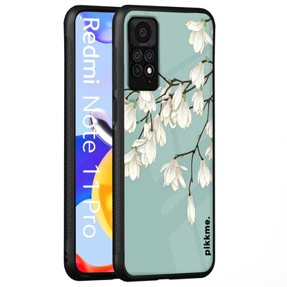 Pikkme Flower back cover for Redmi Note 11 Pro/Note 11 Pro Plus 5G