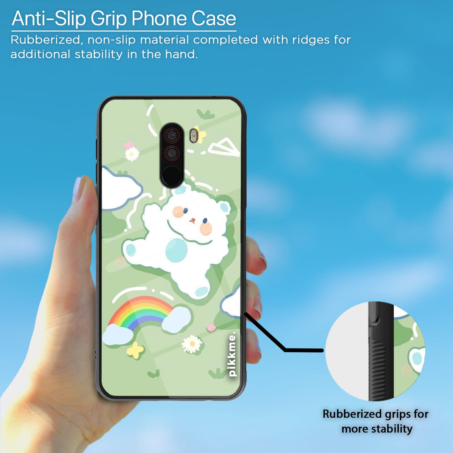 Pikkme Poco F1 Hybrid back cover – photo 5