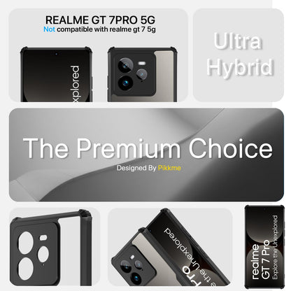 Realme GT 7 Pro 5G mobile back cover in black by Pikkme – photo 2