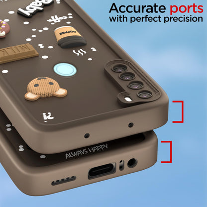Pikkme brown Silicone mobile cover for Redmi Note 8 – photo 4