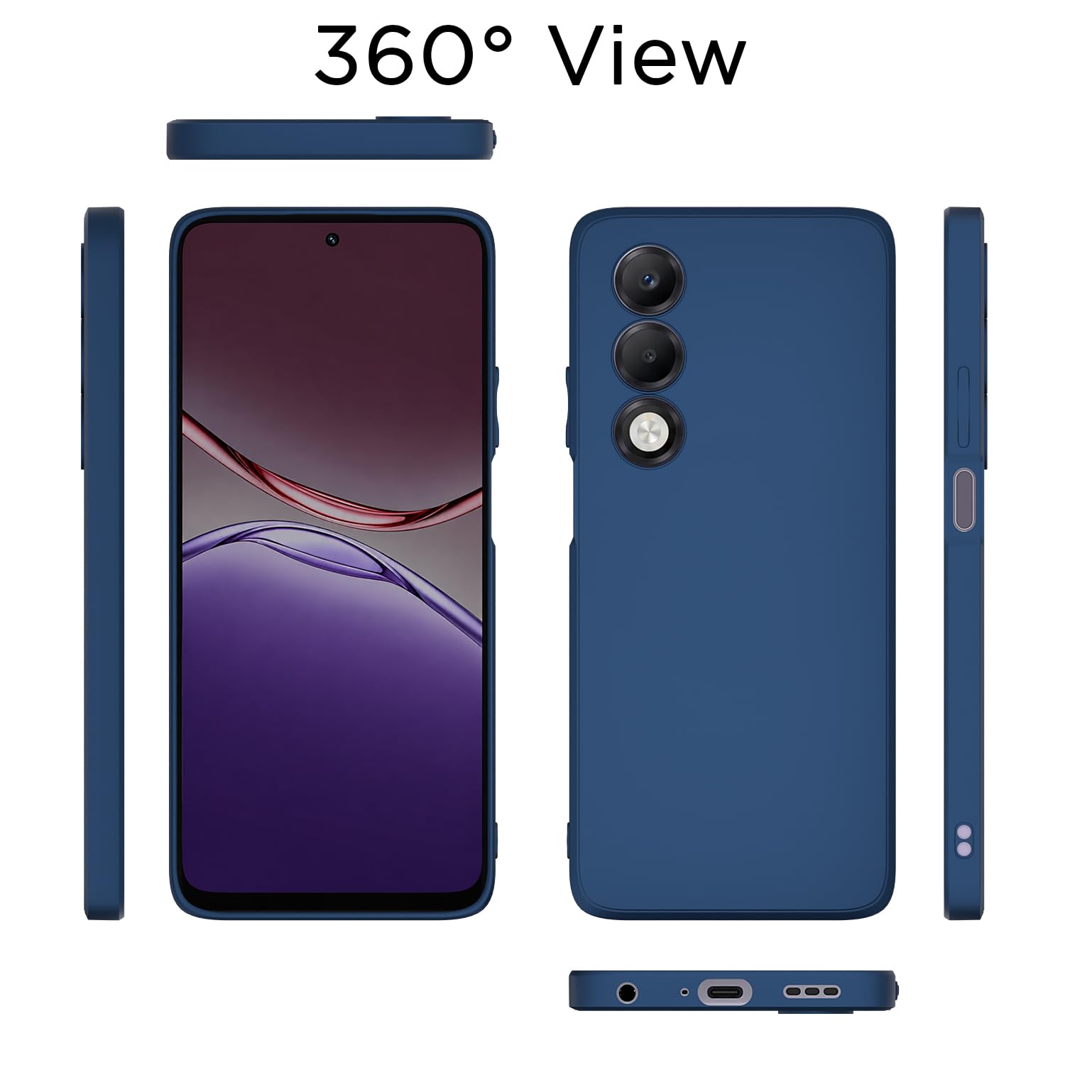 Pikkme Oppo K13x 5G blue mobile cover – photo 4