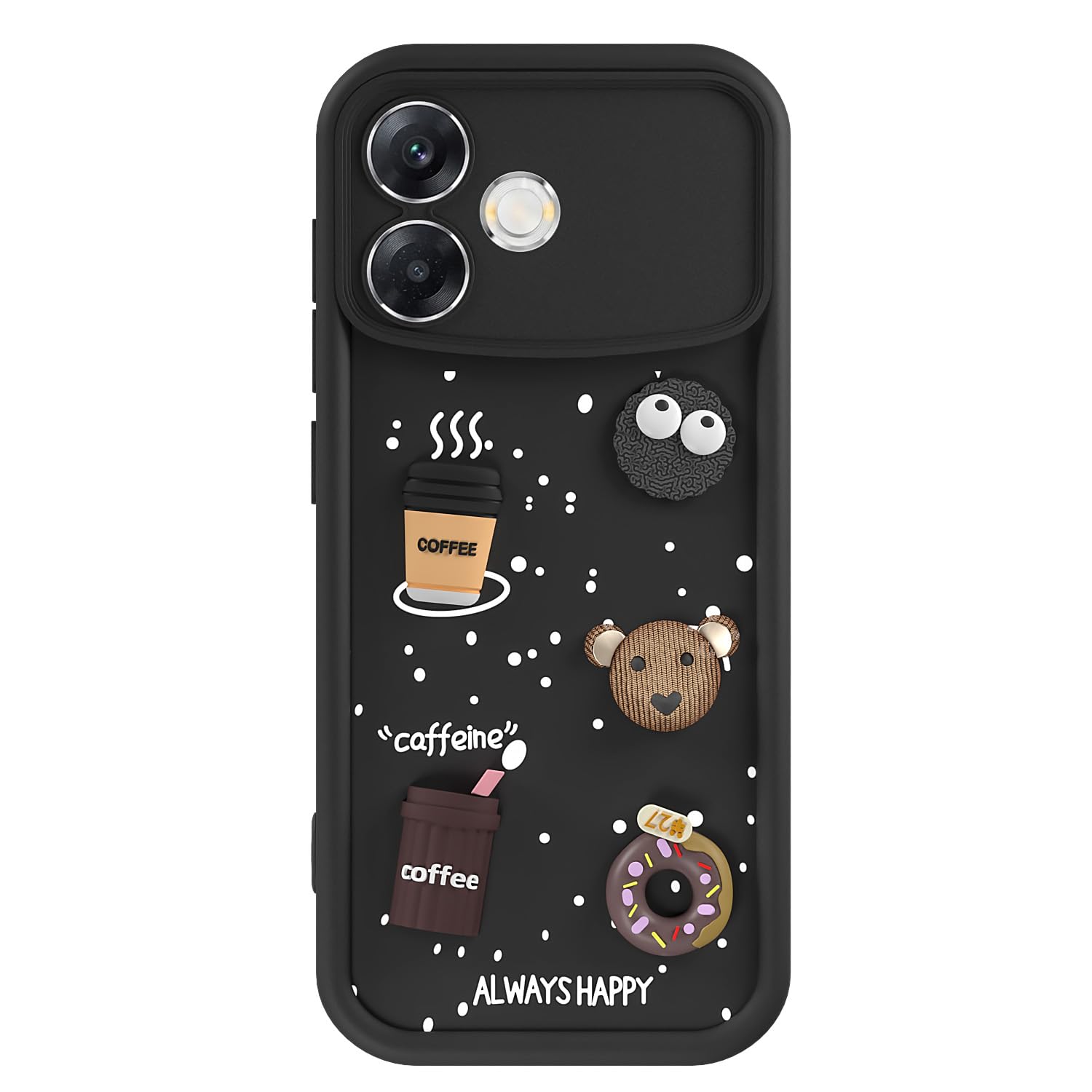 Pikkme black phone cover for Oppo F33 Pro 5G/3D – photo 7