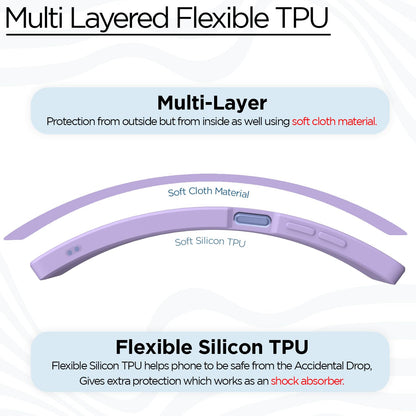Purple Liquid Silicone mobile cover for Vivo Y12s/Y20/Y20i/Y20G – Pikkme – photo 4