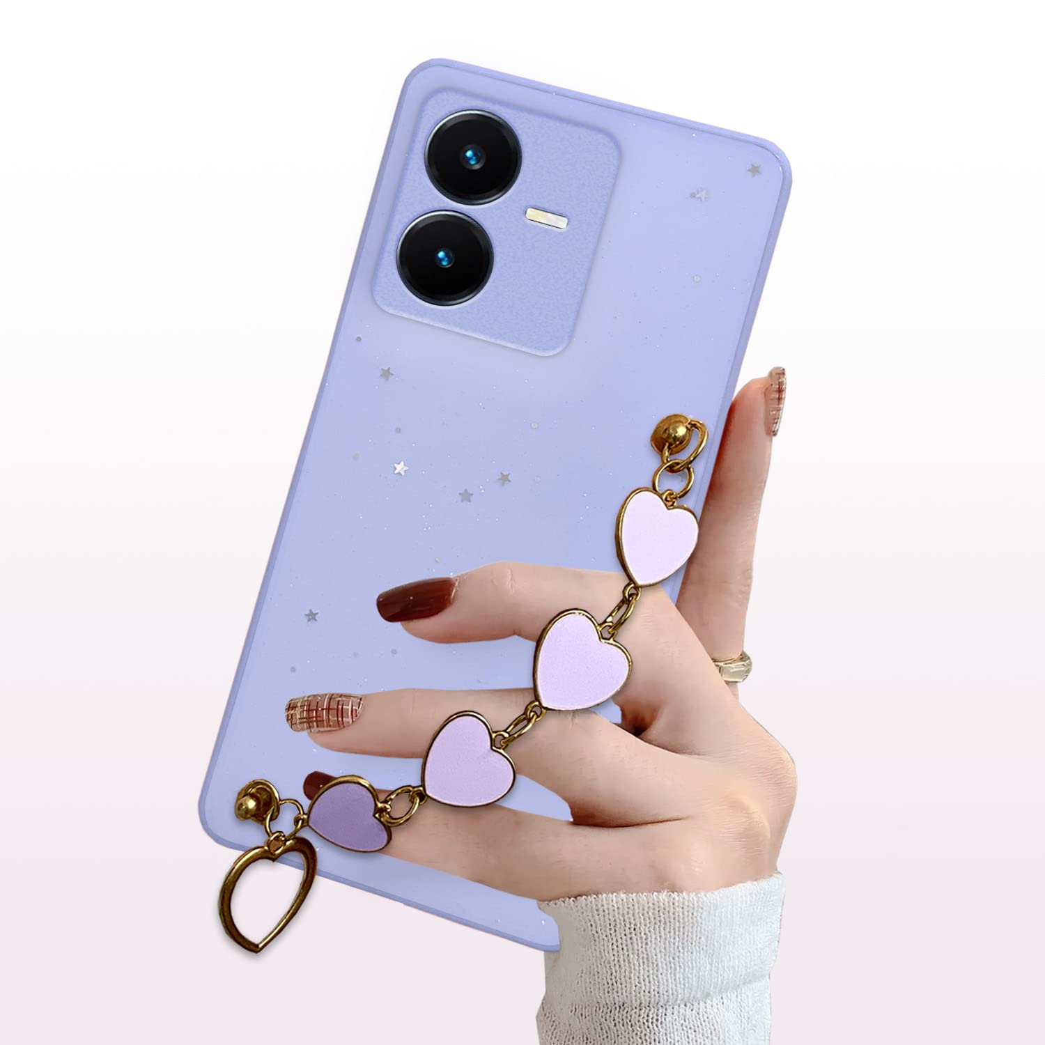 Purple Chain phone cover for Vivo Y22 – Pikkme – photo 3