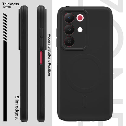 Black phone cover for Realme Narzo 90X/C85/15X 5G – Pikkme – photo 3