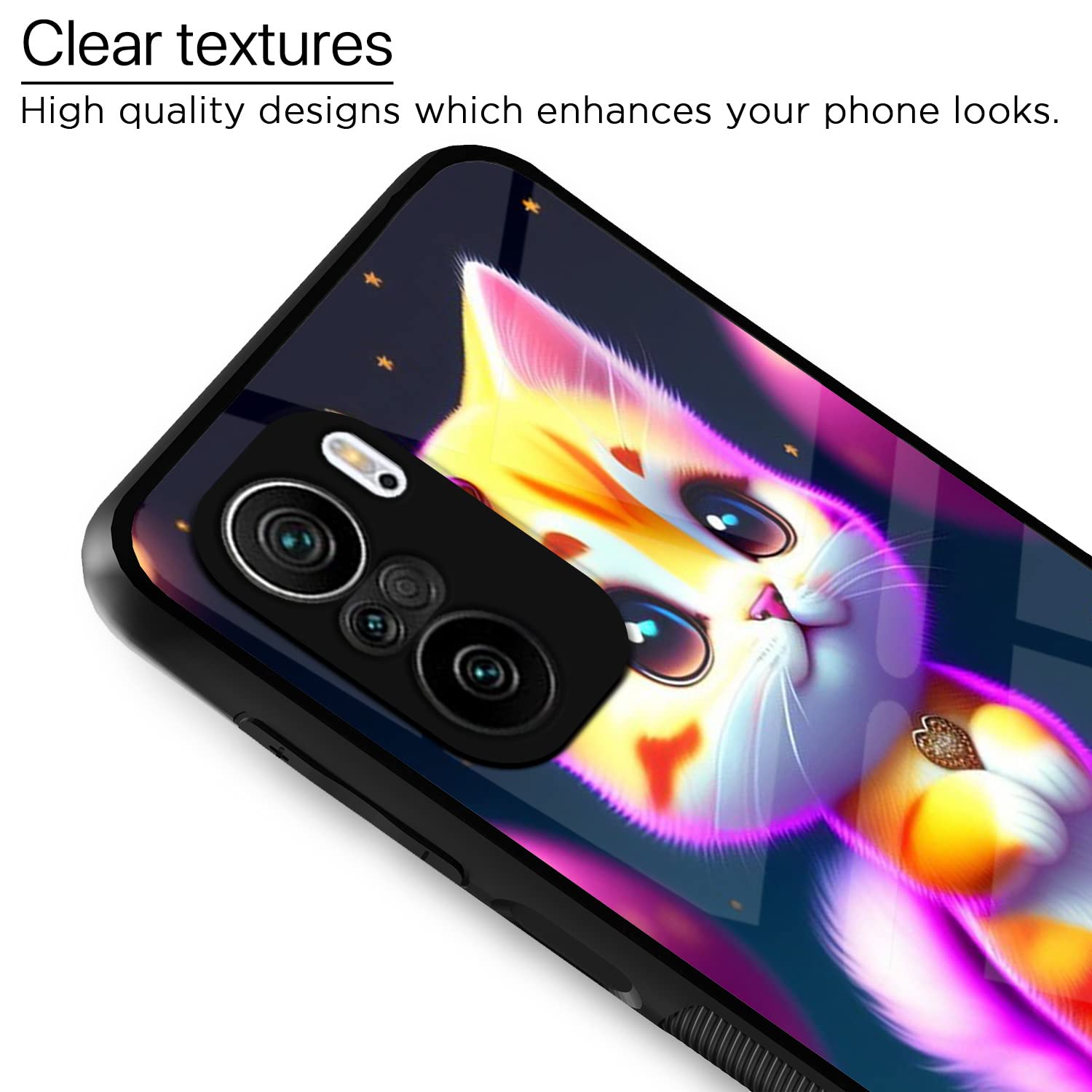 Pikkme Mi 11X/11X Pro Cat mobile back cover – photo 4