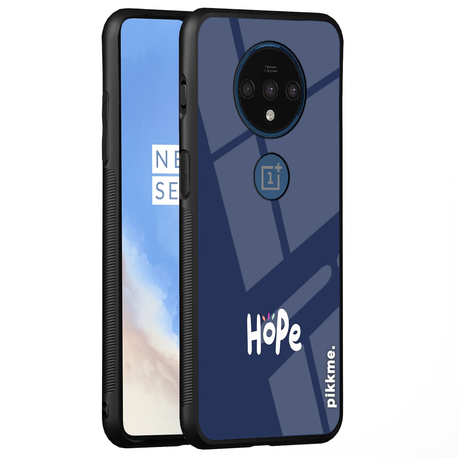 Pikkme OnePlus 7T Hybrid mobile back cover