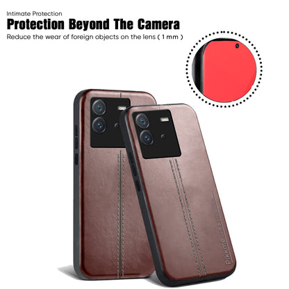 Pikkme iQOO Neo 6 5G brown mobile back cover – photo 5