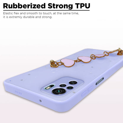 Pikkme Redmi Note 10 / Note 10s Chain Back Cover (Purple)