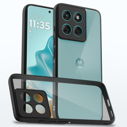 Pikkme black Hybrid phone cover for Moto Edge 60/Edge 60 Fusion 5G