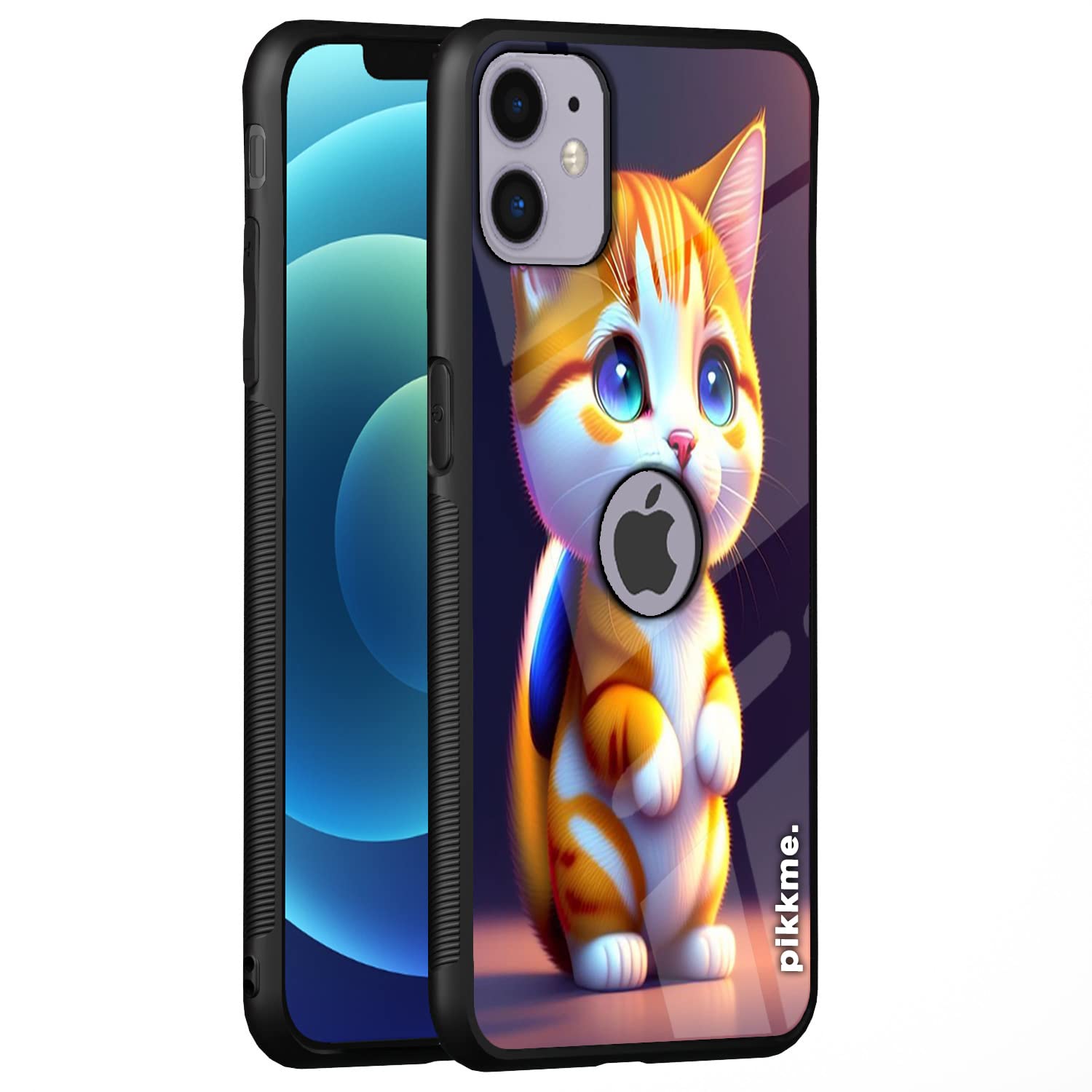 iPhone 12 Cat back cover by Pikkme
