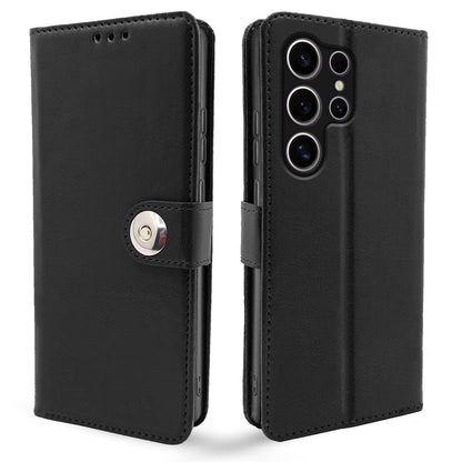 Black Button flip case for Samsung S24 Ultra 5G – Pikkme