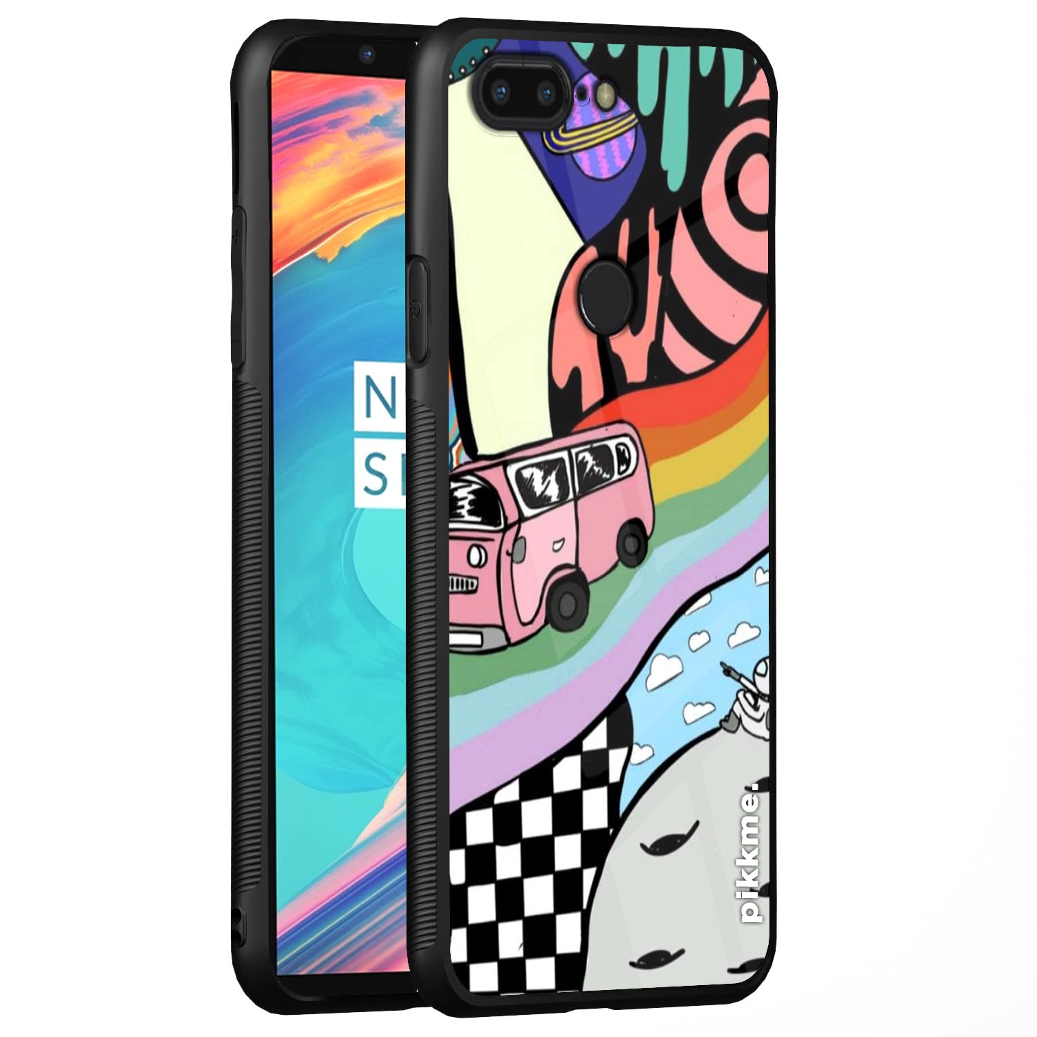 Pikkme OnePlus 5T mobile back cover