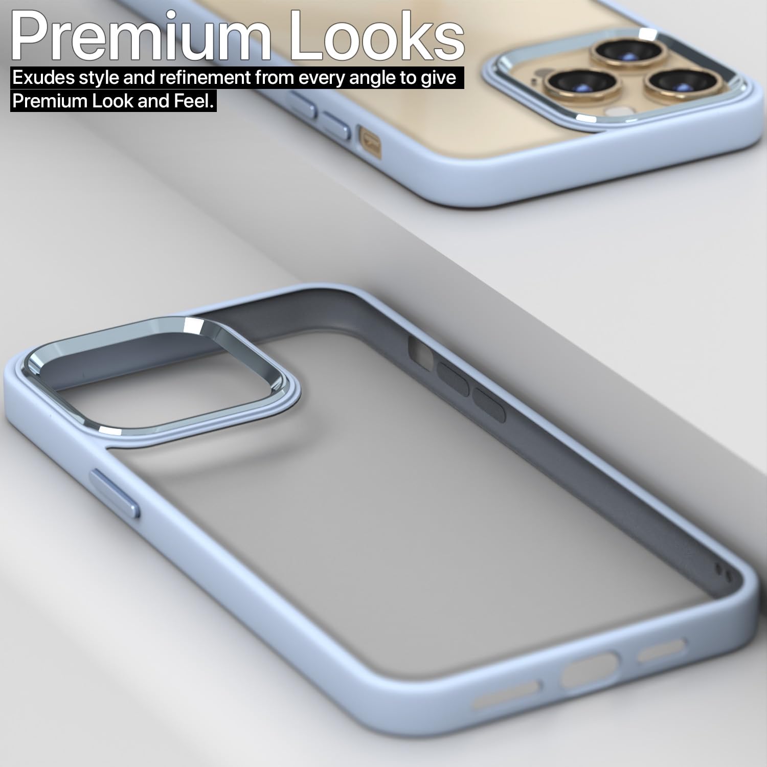 Pikkme sierra blue Chrome mobile cover for iPhone 13 Pro – photo 5
