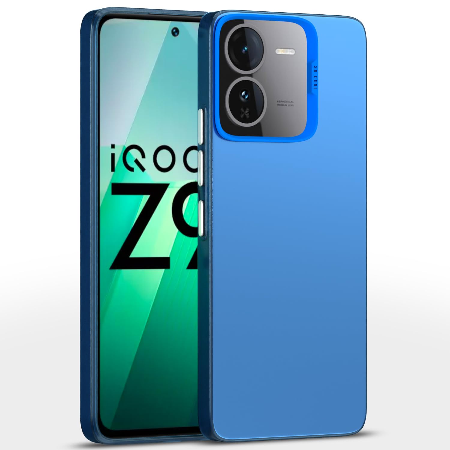 Pikkme iQOO Z9 5G blue mobile back cover