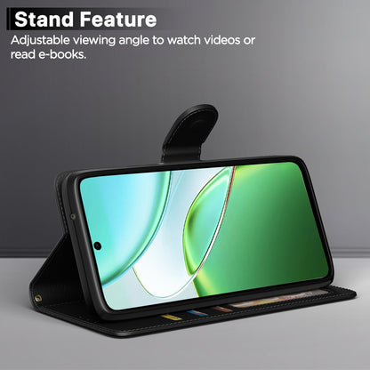Pikkme Vivo T5x/Y51 Pro/iQOO Z11x 5G black wallet flip cover – photo 3