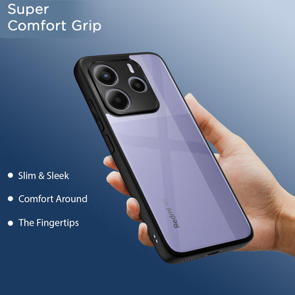 Black Hybrid mobile cover for Redmi Note 14 5G – Pikkme – photo 6