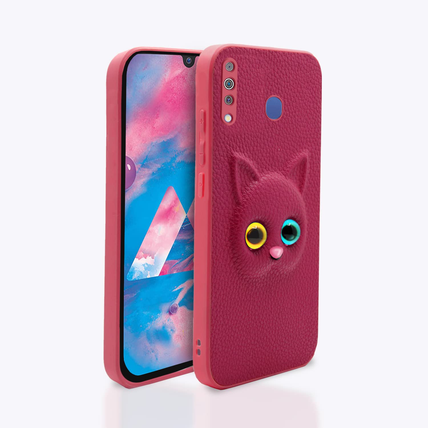 Pikkme pink mobile cover for Samsung M30
