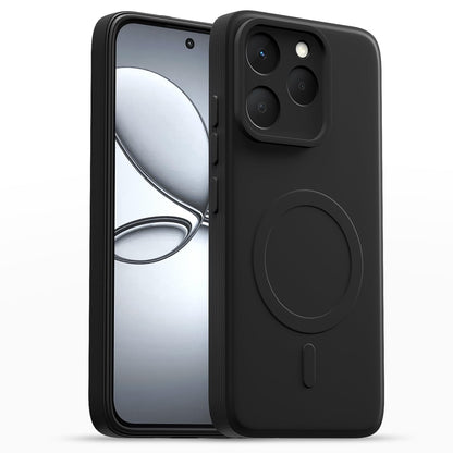 Pikkme black MagSafe phone cover for Realme 15T/Narzo 90 5G
