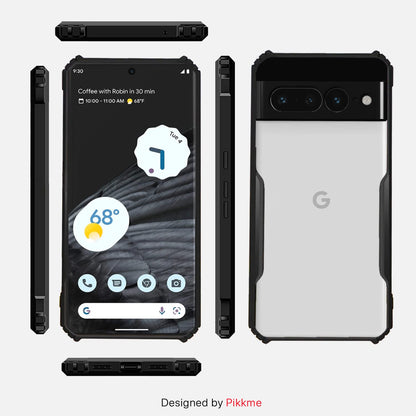 Pikkme black Hybrid mobile cover for Google Pixel 7 Pro – photo 3