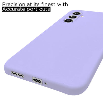Pikkme Samsung M54/F54 5G Liquid Silicone purple mobile cover – photo 4