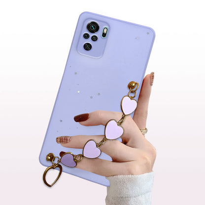 Pikkme Redmi Note 10 / Note 10s Chain Back Cover (Purple)