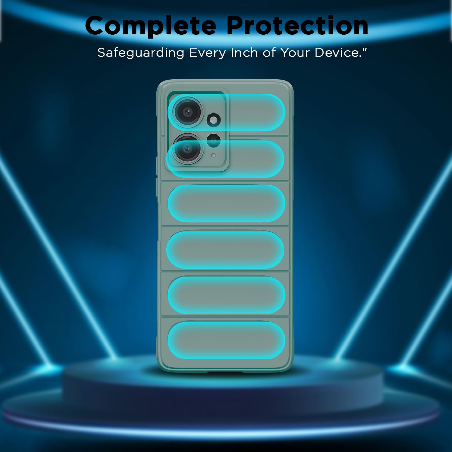Pikkme green mobile cover for Redmi Note 12 4G – photo 2