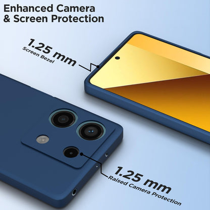 Pikkme Redmi Note 13 5G blue mobile back cover – photo 6