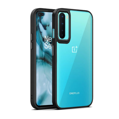 Pikkme black Chrome mobile back cover for OnePlus Nord