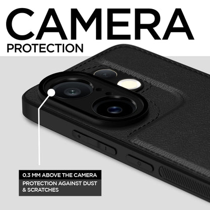 Vivo X200 FE 5G back cover in black by Pikkme – photo 3
