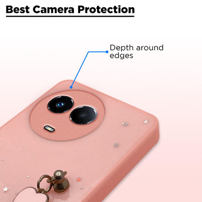 Pikkme pink Chain back cover for Realme 11/11X/Narzo 60X 5G – photo 2