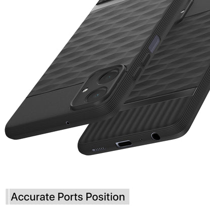 Pikkme Samsung Galaxy M05 / A05 / F05  Gencase Back Cover (Black)