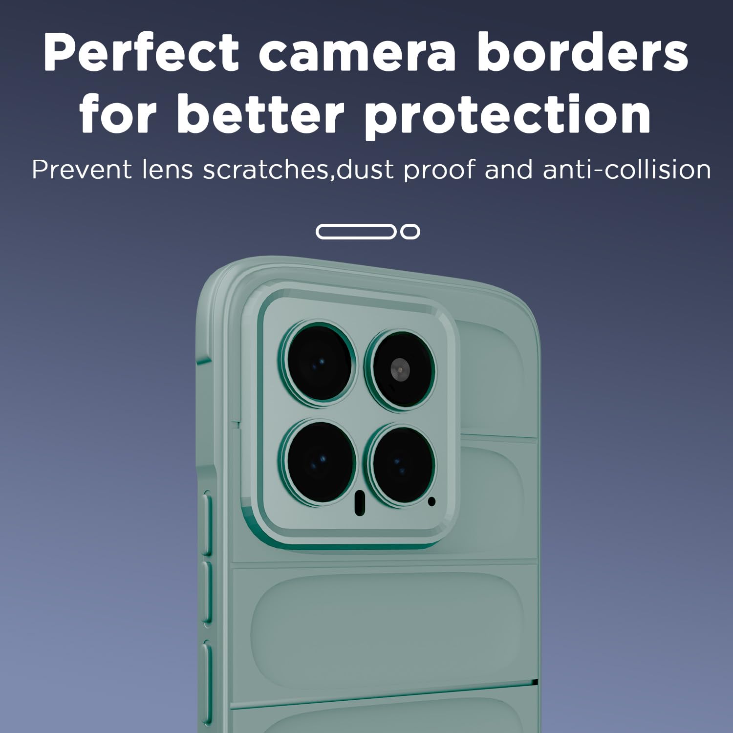 Xiaomi 14 5G back cover in green by Pikkme – photo 5