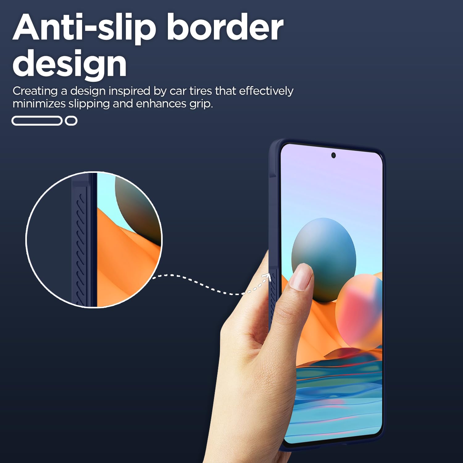 Blue mobile cover for Redmi Note 10 Pro 4G/10 Pro Max – Pikkme – photo 4