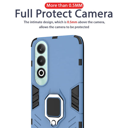 Pikkme OnePlus Nord Ce 4 5G D5 Tough Armor Back Cover (Blue)