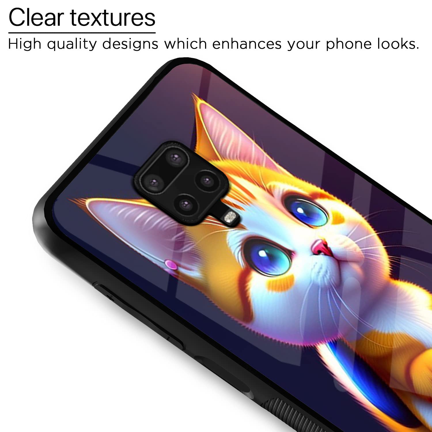 Cat Phone cover for Redmi Note 9 Pro/Note 9 Pro Max/Note 10 Lite – Pikkme – photo 4
