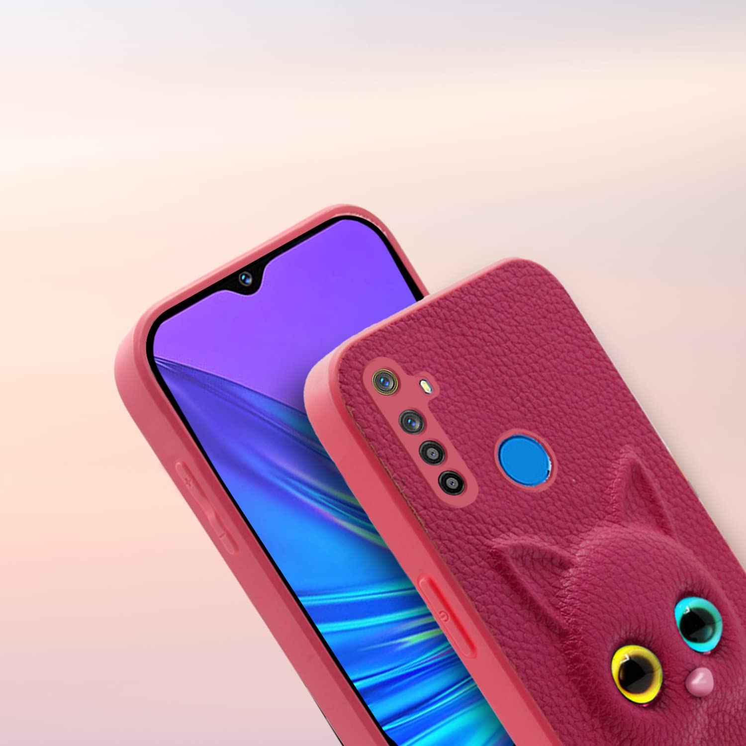 Pikkme pink back cover for Realme 5 – photo 7