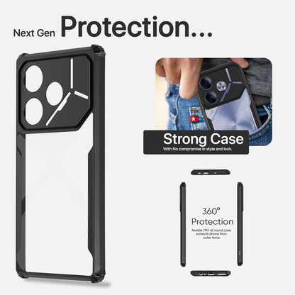 Pikkme Tecno Pova 6 Clear black back cover – photo 6