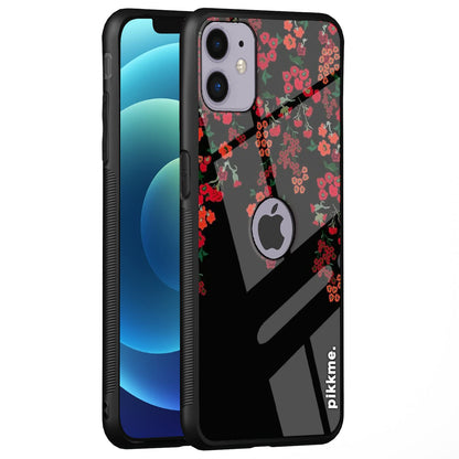 iPhone 12 Mini Flower mobile back cover by Pikkme