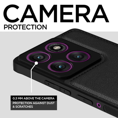 Moto Edge 60 Pro 5G mobile back cover in black by Pikkme – photo 3