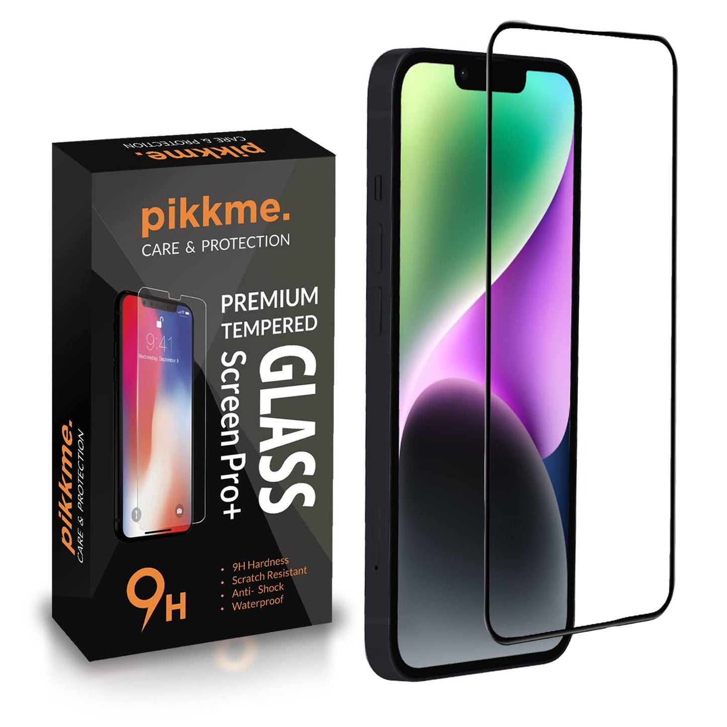 Pikkme iPhone 14 Tempered Glass