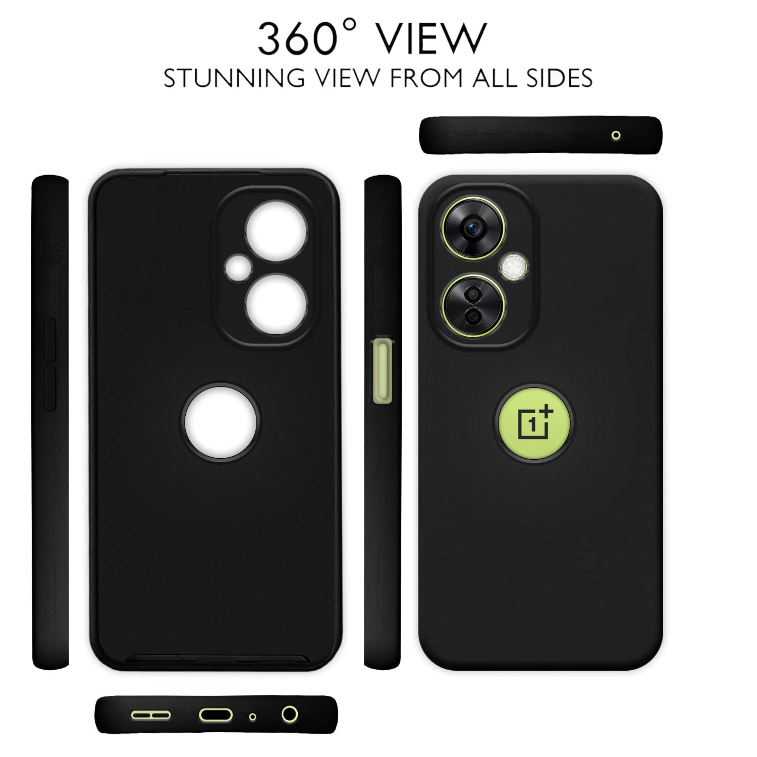 OnePlus Nord CE 3 Lite 5G back cover in black by Pikkme – photo 4