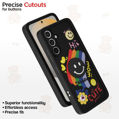Samsung S24 FE 5G mobile back cover in black by Pikkme – photo 6