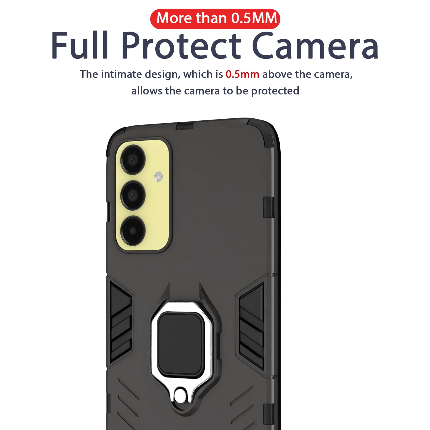 Pikkme Samsung A15 5G black mobile cover – photo 7