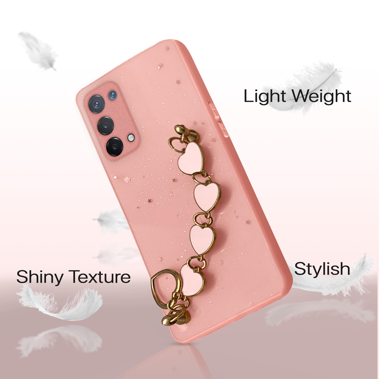 Pikkme Oppo A74 5G pink mobile back cover – photo 6