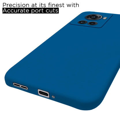 Blue Liquid Silicone mobile back cover for OnePlus 10R/10R Prime 5G – Pikkme – photo 5