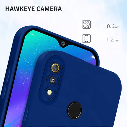 Pikkme Realme 3 Liquid Silicone Back Cover | Blue