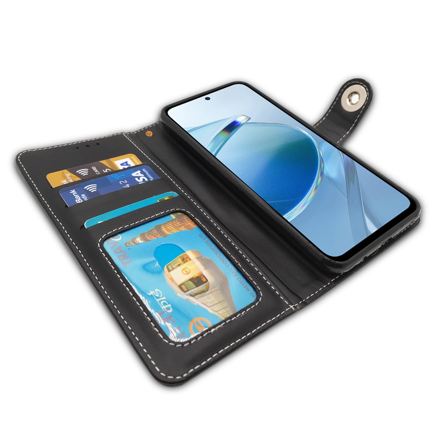 Pikkme grey flip cover for Redmi 12 4G – photo 4