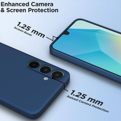 Blue Matte back cover for Samsung A56 5G – Pikkme – photo 2